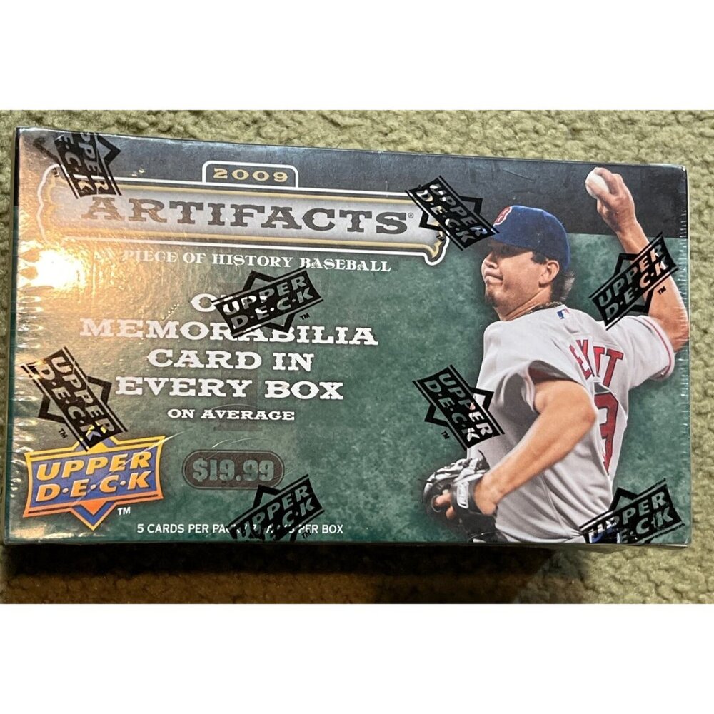 New! 2009 Upper Deck Artifacts Piece Of Baseball History Sealed Box Memorabilia!
